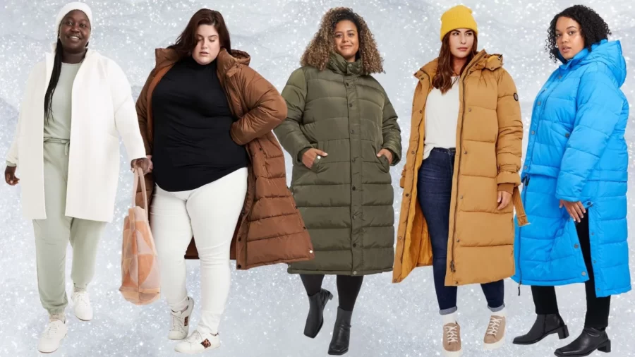 انواع مدل های پالتو زمستانی مناسب خانم های چاق