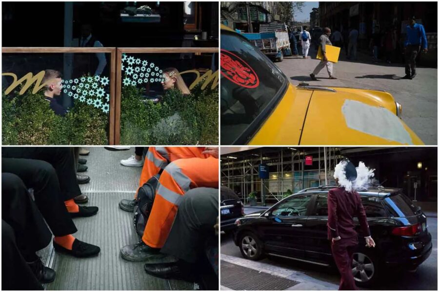 تصادفات زیبا: عکس‌های خیابانی که به‌طرز شگفت‌انگیزی هماهنگ هستند