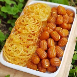 شیرینی های ماه رمضان: پخت آسان زولبیا و بامیه در خانه