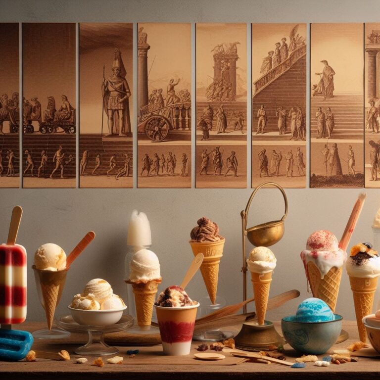 تاریخچه بستنی: از کجا آمده است؟