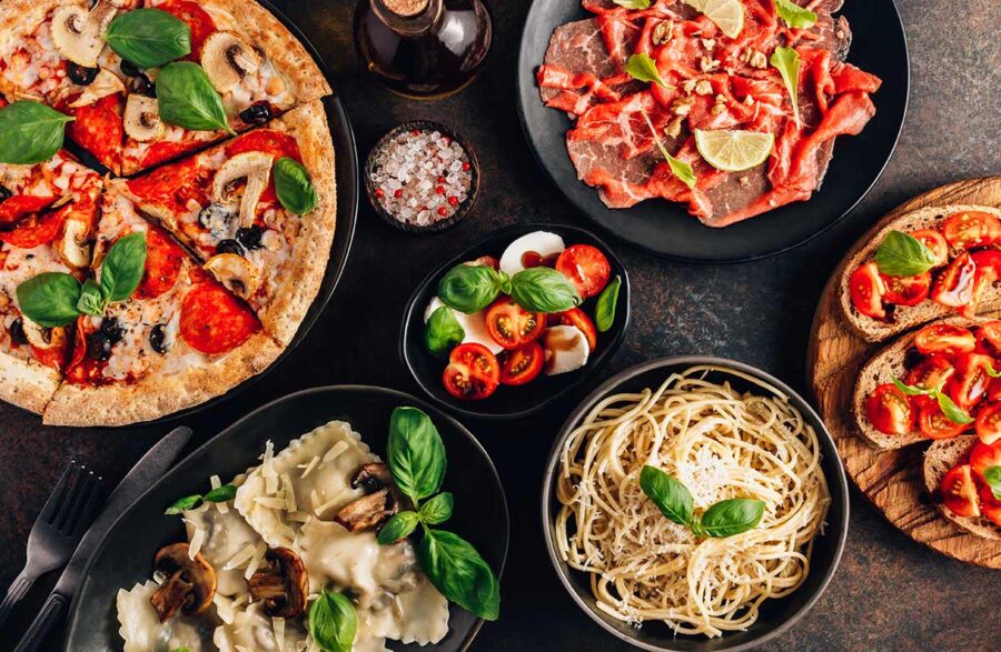 12 منوی برتر غذای ایتالیایی