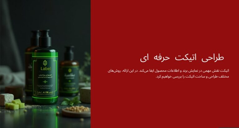 نحوی درست کردن یک اتیکت حرفه ای
