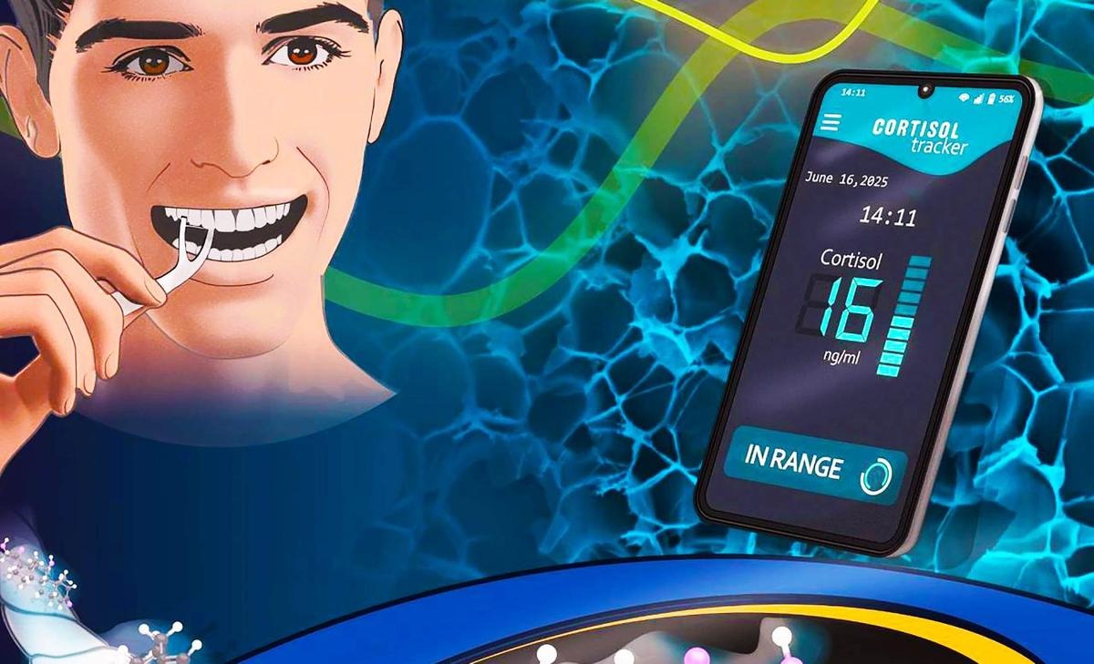 نخ دندان هوشمند ضد استرس