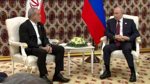 دیدار پوتین و پزشکیان در عشق‌آباد، تعمیق همکاری‌های راهبردی تهران و مسکو