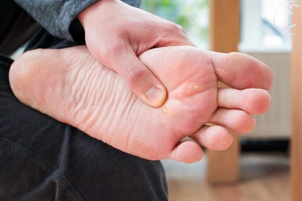 میخچه پا چیست و چگونه در خانه درمان می‌شود؟